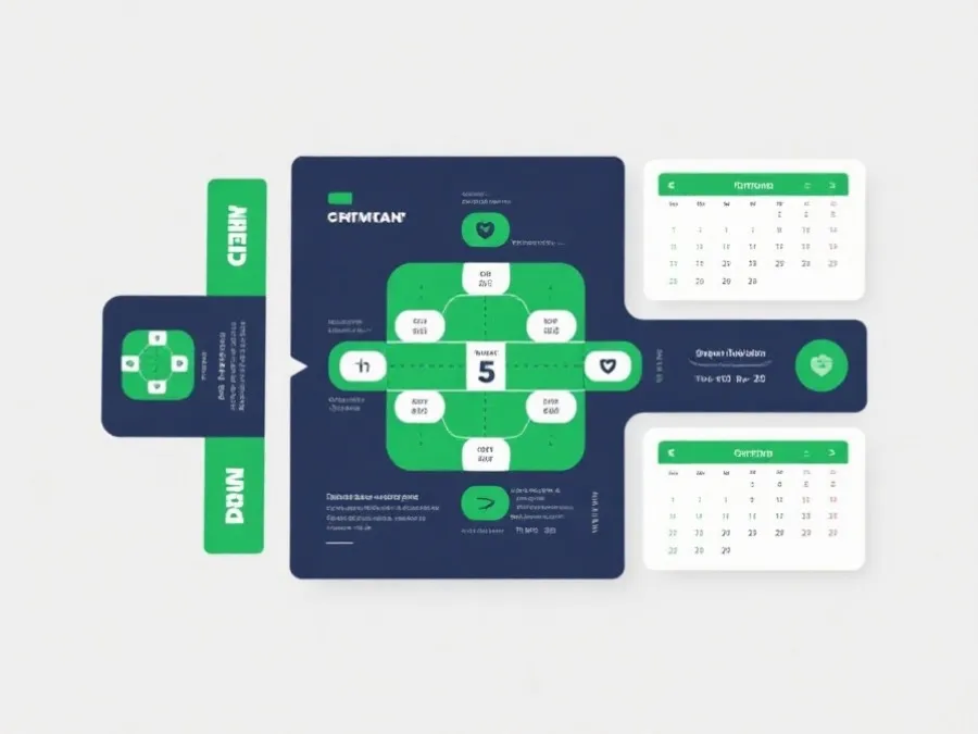 賽程與輪次資訊示意圖