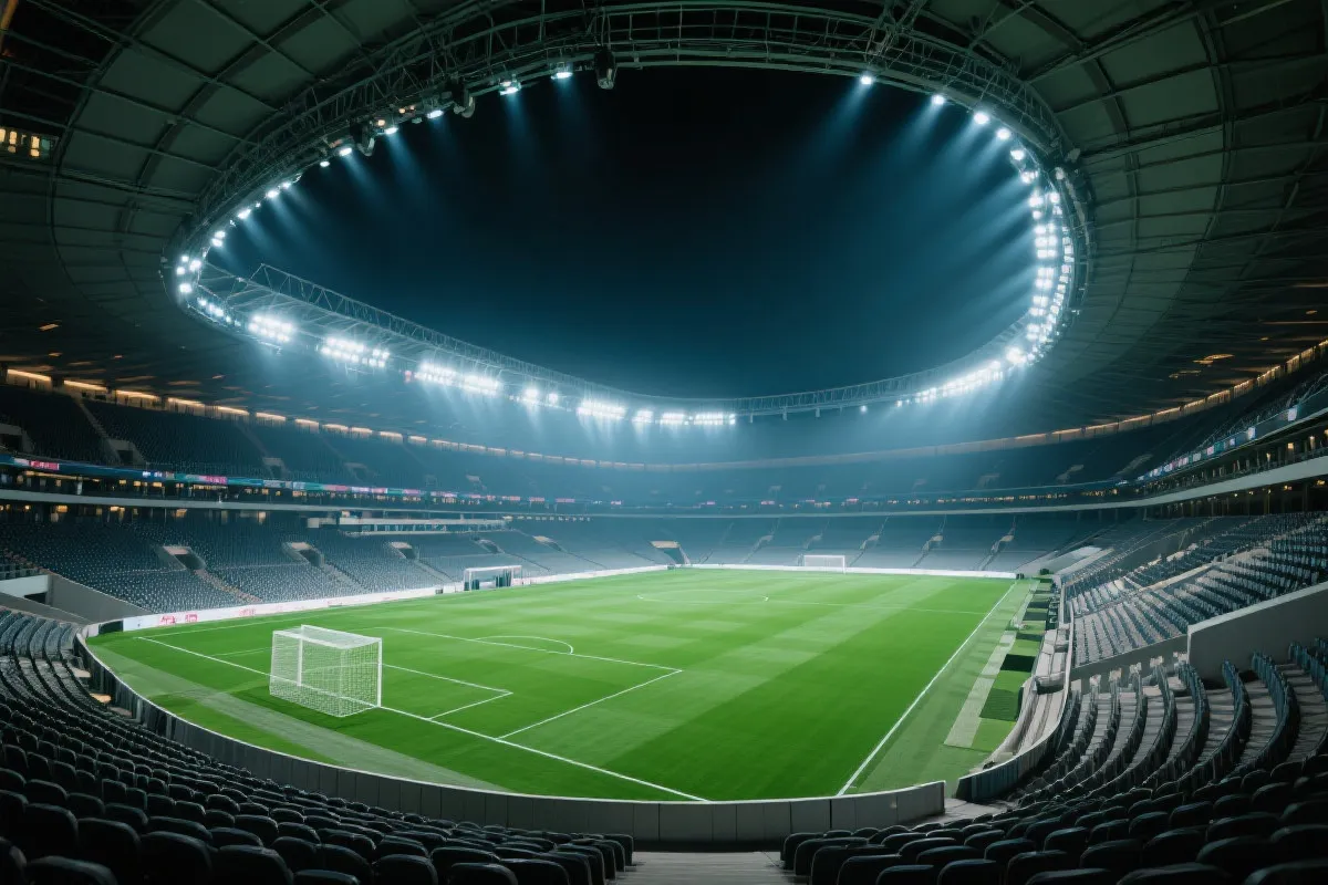 球場內觀與觀賽氛圍示意