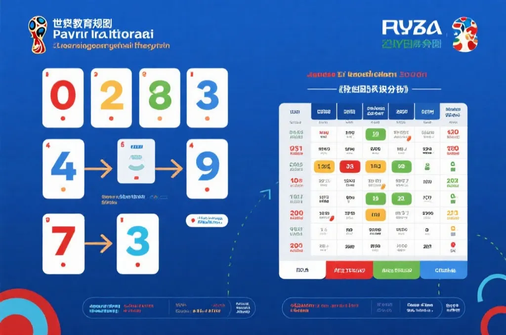 世界杯积分榜与赛程时间表示意图